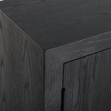 Uttermost Front Range Dark Oak 2 Door Cabinet 22891 MDF, IRON, FIR, OAK VENEER