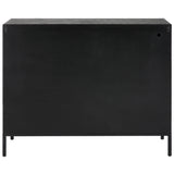 Uttermost Front Range Dark Oak 2 Door Cabinet 22891 MDF, IRON, FIR, OAK VENEER