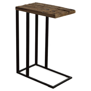 Uttermost Union Reclaimed Wood Accent Table 22906 WOOD, IRON