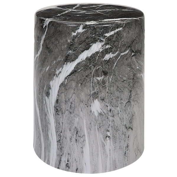 Uttermost Marvel Marbled Garden Stool 22896 Ceramic