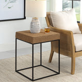 Uttermost Laramie Rustic Rope Accent Table 22884 MDF, IRON, ROPE