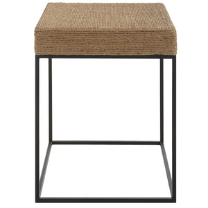 Uttermost Laramie Rustic Rope Accent Table 22884 MDF, IRON, ROPE