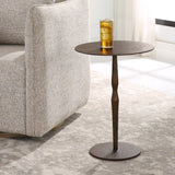 Uttermost Industria Copper Bronze Accent Table 22904 IRON