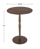 Uttermost Industria Copper Bronze Accent Table 22904 IRON