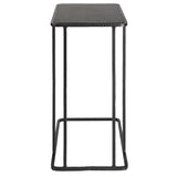 Uttermost Cavern Stone & Iron Accent Table 22905 Iron    Blue Stone   Plywood