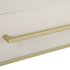 Uttermost Jewel Modern White Desk 22900 MDF,METAL AND PU