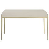 Uttermost Jewel Modern White Desk 22900 MDF,METAL AND PU