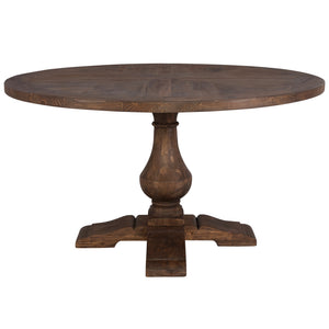 Uttermost Stratford Wood Round Dining Table 22926 RECLAIMED FIR