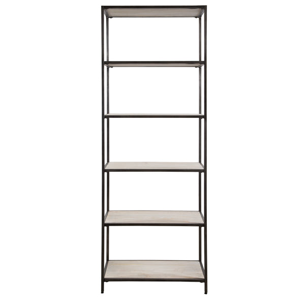 Uttermost Baldwin Industrial Etagere 22960 WOOD, IRON