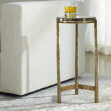 Uttermost Eternity Brass Accent Table 22978 GLASS, ALUMINUM