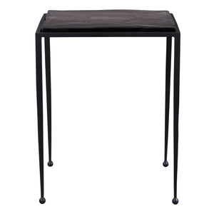 Uttermost Wavelet Iron Side Table 22979 GLASS, IRON