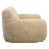 Uttermost Abide Sheepskin Accent Chair 23780 FABRIC,FOAM,PLYWOOD,OAK