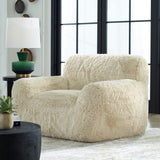 Uttermost Abide Sheepskin Accent Chair 23780 FABRIC,FOAM,PLYWOOD,OAK