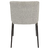 Uttermost Jacobsen Gray Dining Chair 23781 IRON, FABRIC,FOAM,PLYWOOD