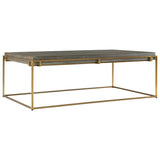 Uttermost Surround Sark Walnut Coffee Table 22975 STAINLESS STEEL,MDF,ACACIA VENEER