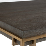 Uttermost Surround Sark Walnut Coffee Table 22975 STAINLESS STEEL,MDF,ACACIA VENEER