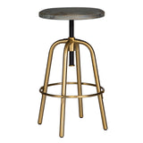 Revolve Brass Counter Stool