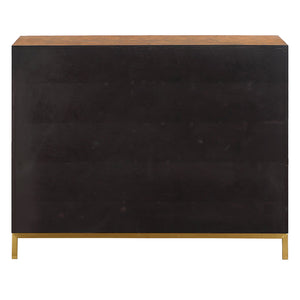 Uttermost Jethro Burl 2 Door Cabinet With Gold Metal Legs - Luxurious Geometric Design For Elegance Woodtone Plywood,Stainless Steel,Hardwar,Burl Veneer 50083
