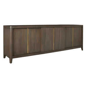 Uttermost Botero Walnut Console Cabinet - Handcrafted Elegance With Ample Storage For Stylish Spaces Woodtone Mdf Veneer Mindi And Mindi Wood 50133