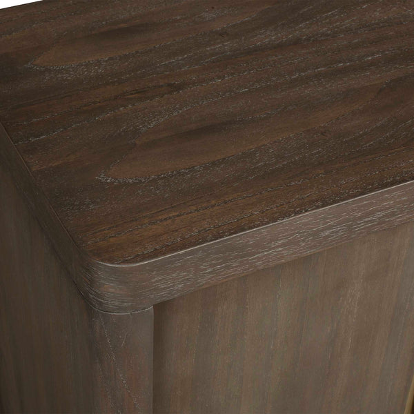 Uttermost Botero Walnut Console Cabinet - Handcrafted Elegance With Ample Storage For Stylish Spaces Woodtone Mdf Veneer Mindi And Mindi Wood 50133