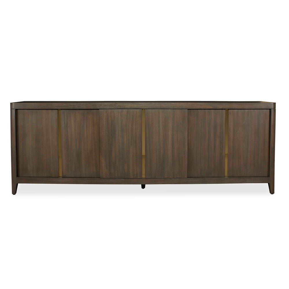 Uttermost Botero Walnut Console Cabinet - Handcrafted Elegance With Ample Storage For Stylish Spaces Woodtone Mdf Veneer Mindi And Mindi Wood 50133