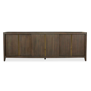 Uttermost Botero Walnut Console Cabinet - Handcrafted Elegance With Ample Storage For Stylish Spaces Woodtone Mdf Veneer Mindi And Mindi Wood 50133