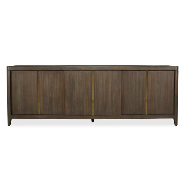 Uttermost Botero Walnut Console Cabinet - Handcrafted Elegance With Ample Storage For Stylish Spaces Woodtone Mdf Veneer Mindi And Mindi Wood 50133