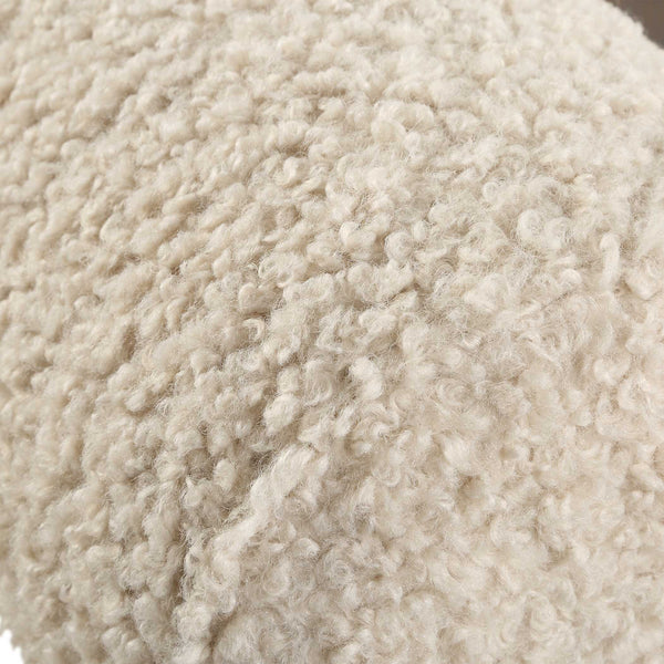 Uttermost Lennox Shearling Accent Chair - Stylish Dark Walnut Frame With Luxurious Faux Shearling Comfort Brown Oak,Fabric,Foam,Plywood 23919