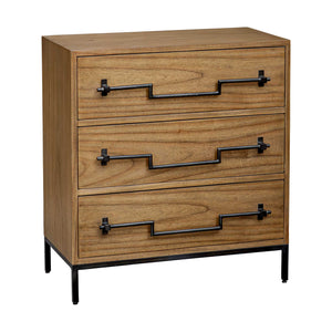 Uttermost Jory Natural Wood Accent Chest – Stylish Mango Wood With Industrial Iron Base & Warm Finish Woodtone Mdf Mindi Veneer With Javamix Wood 50149