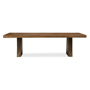 Uttermost Glenmore Solid Suar Wood Dining Table - Handcrafted Live-edge Design For Your Home Woodtone Suar Wood With Metal Kd 50152