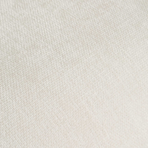 Uttermost Moxie White Dining Arm Chair - Elegant Velvet Upholstery & Stylish Matte Black Frame Black Rubber Wood,Foam,Fabric,Iron,Plywood 23927