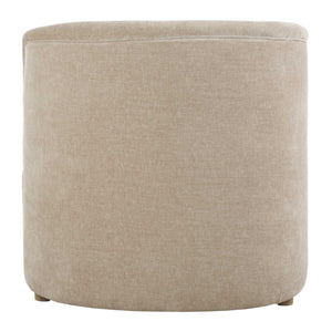 Uttermost Fae Elegant One-arm Chaise Lounge - Luxurious Flax Velvet For Cozy Relaxation & Style Brown Fabric,Foam,Plywood,Oak Wood 23945