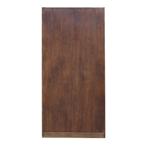 Uttermost Osrick Modern Etagere - Elegant Arched Design With Retro Charm, Crafted From Mindi Wood Woodtone Mdf Oak Veneer And Javamix Wood 50178