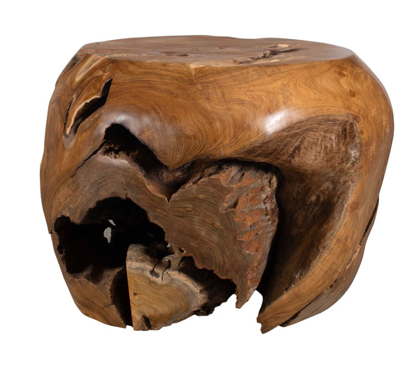 Uttermost Sola Outdoor Side Table - Handcrafted Natural Teak Design For Indoor/Outdoor Elegance Brown,Woodtone Teak Wood 50179