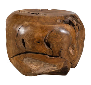 Uttermost Sola Outdoor Side Table - Handcrafted Natural Teak Design For Indoor/Outdoor Elegance Brown,Woodtone Teak Wood 50179