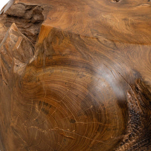 Uttermost Sola Outdoor Side Table - Handcrafted Natural Teak Design For Indoor/Outdoor Elegance Brown,Woodtone Teak Wood 50179