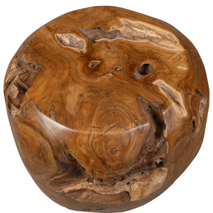 Uttermost Sola Outdoor Side Table - Handcrafted Natural Teak Design For Indoor/Outdoor Elegance Brown,Woodtone Teak Wood 50179