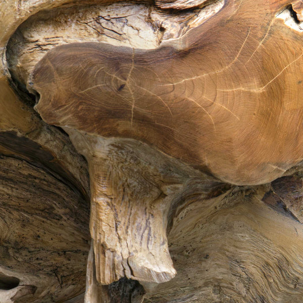 Uttermost Sola Outdoor Side Table - Handcrafted Natural Teak Design For Indoor/Outdoor Elegance Brown,Woodtone Teak Wood 50179