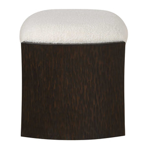 Uttermost Port Natural Small Bench - Modern Scandinavian Accent With Textured Upholstered Seat Brown,White Rubber Wood,Plywood,Fabric,Foam,Hardware 23921