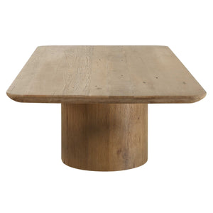 Uttermost Rustic Reclaimed Oak Coffee Table With Unique Grain And Curved Base For Timeless Elegance Woodtone Reclaimed Oak,Plywood 50170