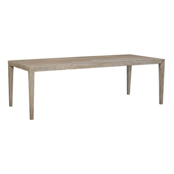 Uttermost Kirkham Solid Mahogany Outdoor Dining Table - Contemporary Farmhouse Style & Charm Woodtone Mahogani Wood 50189