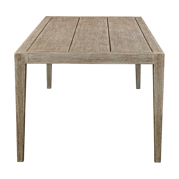 Uttermost Kirkham Solid Mahogany Outdoor Dining Table - Contemporary Farmhouse Style & Charm Woodtone Mahogani Wood 50189
