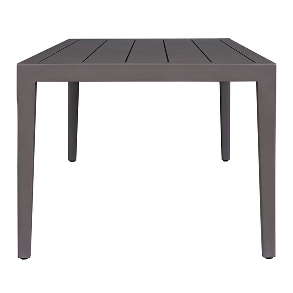 Uttermost Polanco Outdoor Dining Table - Durable Aluminum In Java Black For Stylish Outdoor Gatherings Black,Bronze Aluminium 50194