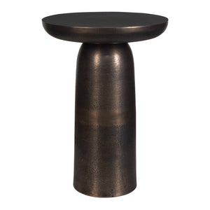 Uttermost Joppa Striking Dark Accent Table With Sculptural Design For Indoor And Outdoor Charm Bronze Metal 50217