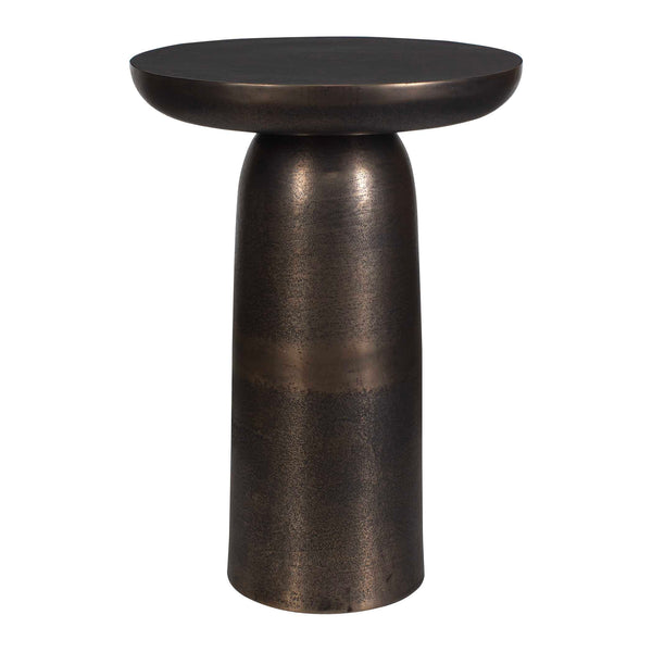Uttermost Joppa Striking Dark Accent Table With Sculptural Design For Indoor And Outdoor Charm Bronze Metal 50217