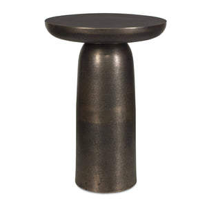 Uttermost Joppa Striking Dark Accent Table With Sculptural Design For Indoor And Outdoor Charm Bronze Metal 50217