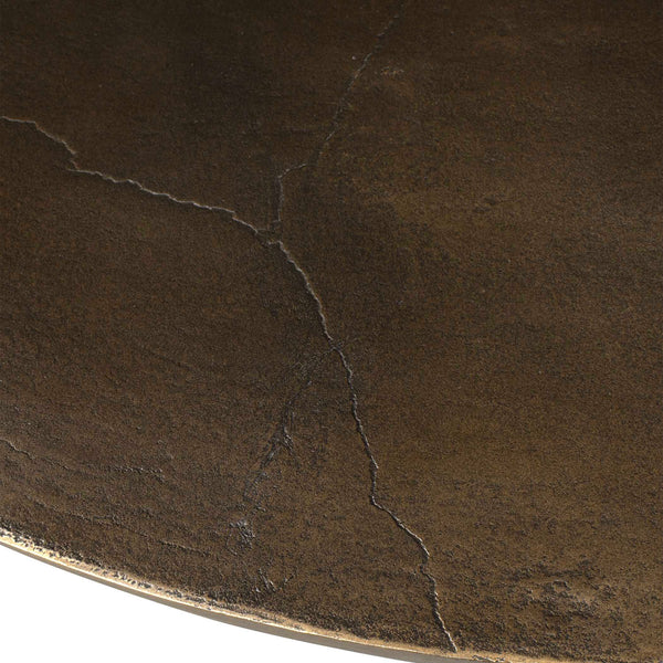 Uttermost Madrone Weather-resistant Outdoor Dining Table For Elegant Indoor And Outdoor Spaces Bronze Metal 50219