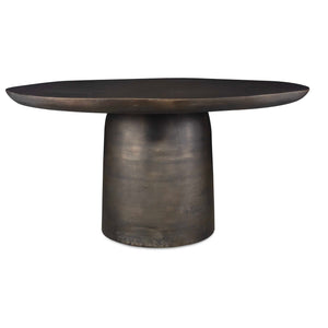 Uttermost Madrone Weather-resistant Outdoor Dining Table For Elegant Indoor And Outdoor Spaces Bronze Metal 50219