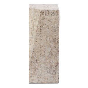 Uttermost Leroy Concrete Outdoor Drink Table - Durable, Stylish Accent For Indoor & Outdoor Spaces Brown,White Concrete 50249