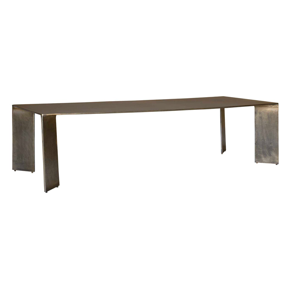Uttermost Reade Outdoor Coffee Table: Sleek Antique Finish For Modern Indoor And Outdoor Elegance Brass Aluminium 50223